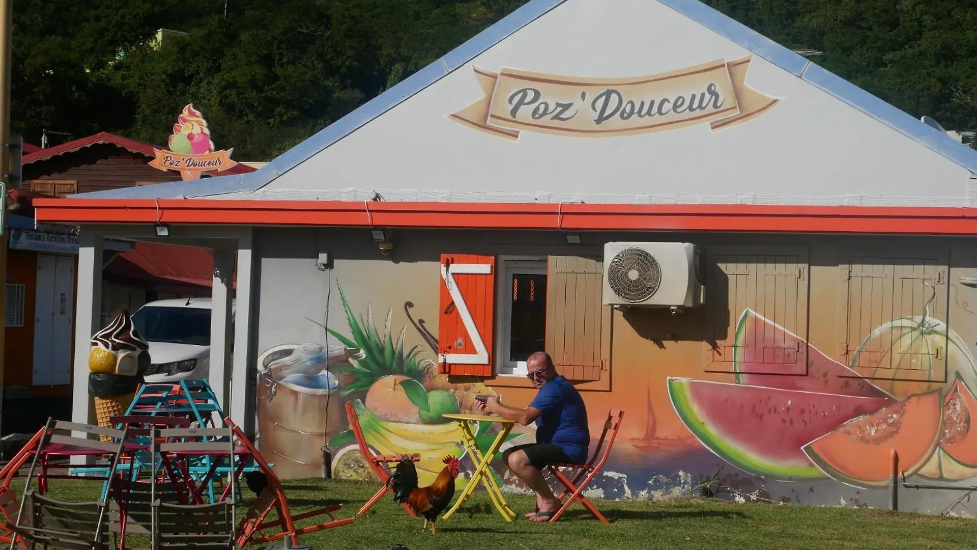 Le Duplex A Deshaies,Vue Mer ,Village A Pieds Deshaies